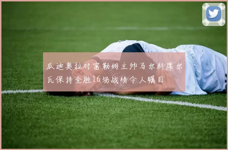 瓜迪奥拉对富勒姆主帅马尔科席尔瓦保持全胜16场战绩令人瞩目